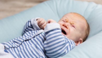 Bebé llorando - ¿Qué es la bronquiolitis y cuáles son los síntomas en los bebés?