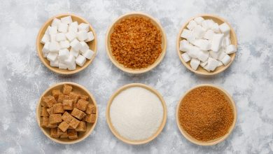 varios tipos de azúcar