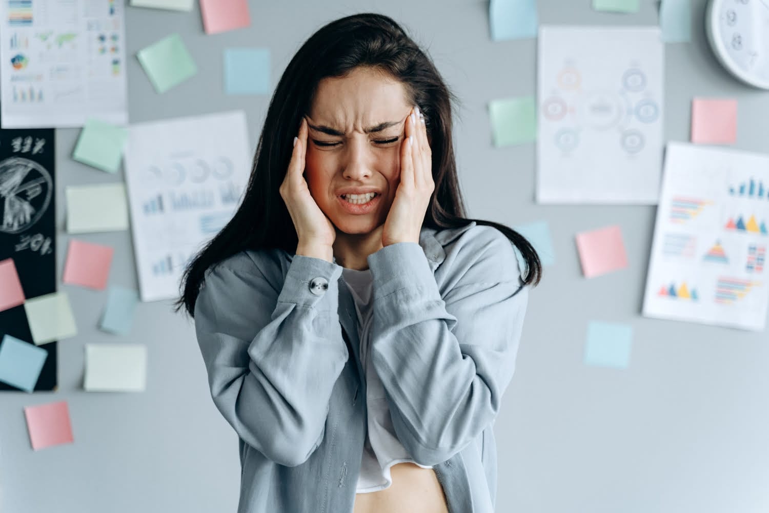 período menstrual / infarto