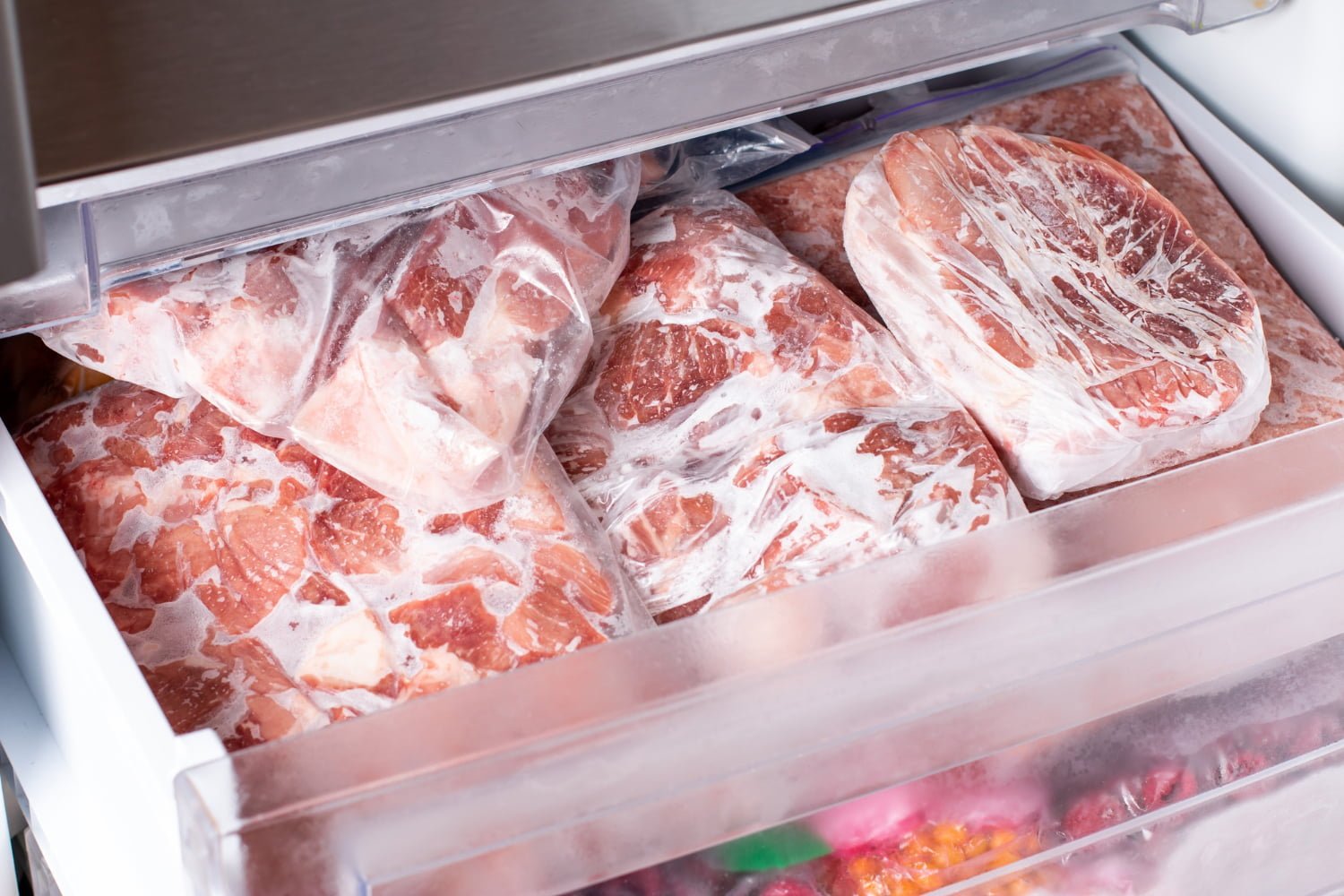carnes en el congelador / carne
