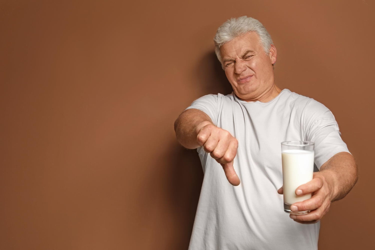 ¿Se hace más difícil digerir los lácteos con la edad?
